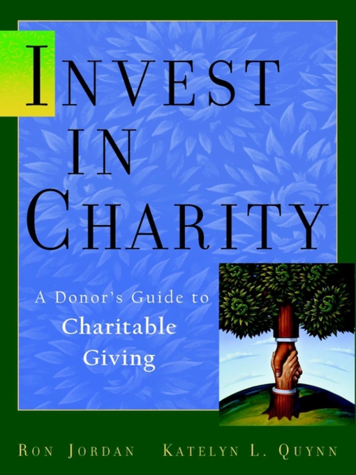 Title details for Invest in Charity by Ron Jordan - Available